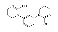 1-[3-(2-oxo-1,3-diazinan-1-yl)phenyl]-1,3-diazinan-2-one结构式