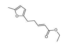 ethyl 5-(5-methylfuran-2-yl)pent-2-enoate结构式