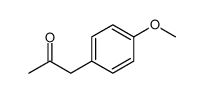 1-(4-methoxyphenyl)propan-2-one结构式