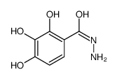 2,3,4-trihydroxybenzohydrazide结构式