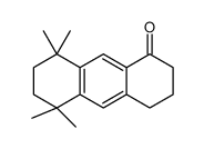 3,4,5,6,7,8-hexahydro-5,5,8,8-tetramethylanthracen-1(2H)-one结构式