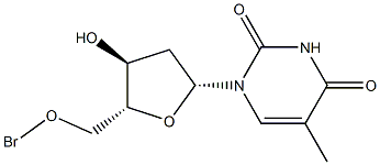 溴代胸苷结构式