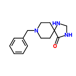 8-苄基-1,3,8-三氮杂螺[4.5]癸烷-4-酮结构式