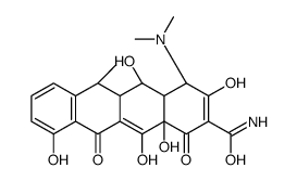 (4R,4aS,5R,5aS,6R,12aR)-4-(Dimethylamino)-3,5,10,12,12a-pentahydr oxy-6-methyl-1,11-dioxo-1,4,4a,5,5a,6,11,12a-octahydro-2-tetracen ecarboxamide Structure