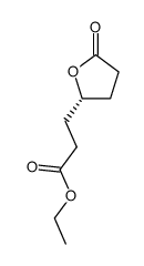 R-(+) etilestere dell'acido γ-butirrolatton-γ-3-propionico Structure