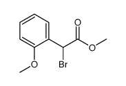 Methyl 2-bromo-2-(2-methoxyphenyl)acetate Structure