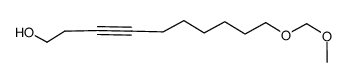11,12-dioxatetradec-4-yn-1-ol结构式
