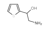 2-AMINO-1-THIOPHEN-2-YL-ETHANOL structure