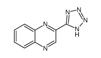 2-(1H-tetrazol-5-yl)quinoxaline Structure