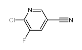 6-氯-5-氟烟腈结构式