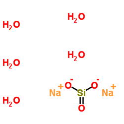 偏硅酸钠,五水结构式