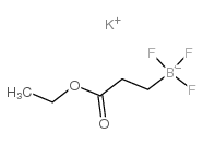 POTASSIUM (3-ETHOXY-3-OXOPROPYL)TRIFLUOROBORATE Structure