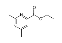 4-ethoxycarbonyl-2,6-dimethylpyrimidine Structure
