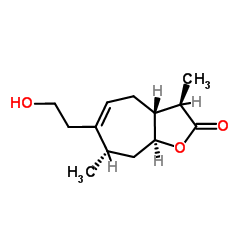 3-hydroxy-4,15-dinor-1(5)-xanthen-12,8-olide Structure