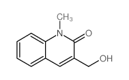 3-(Hydroxymethyl)-1-methylquinolin-2(1H)-one structure