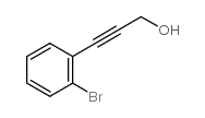 3-(2-溴苯基)丙-2-炔-1-醇结构式