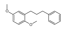 1,4-dimethoxy-2-(3-phenylpropyl)benzene结构式