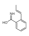 Benzamide, 2-(1-propenyl)- (9CI)结构式