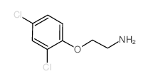 2-(2,4-二氯-苯氧基)-乙胺结构式