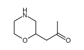 2-Propanone, 1-(2-morpholinyl)- (9CI) Structure