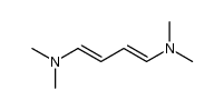 (E,E)-1,4-Bis(dimethylamino)-1,3-butadiene Structure