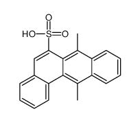 7,12-dimethylbenzo[a]anthracene-6-sulfonic acid结构式
