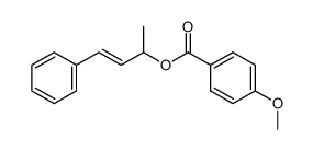 (E)-4-phenylbut-3-en-2-yl 4-methoxybenzoate Structure