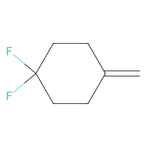 1,1-Difluoro-4-methylenecyclohexane Structure