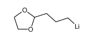 lithium,2-propyl-1,3-dioxolane结构式