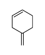 4-methylidenecyclohexene Structure