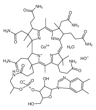 aquacob(III)alamin结构式