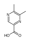 5,6-Dimethylpyrazine-2-carboxylic acid Structure