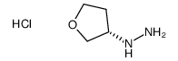 S-3-肼基四氢呋喃盐酸盐结构式