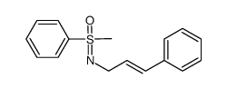 S-methyl-S-phenyl-N-cinnamylsulfoximine Structure