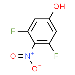 3,5-Difluoro-4-nitrophenol Structure