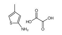 4-methylthiophen-2-amine,oxalic acid Structure