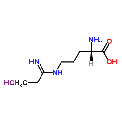 甲基-L-NIO盐酸盐结构式