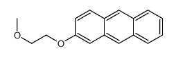 2-(2-methoxyethoxy)anthracene结构式