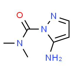 1H-Pyrazole-1-carboxamide,5-amino-N,N-dimethyl-(9CI)结构式
