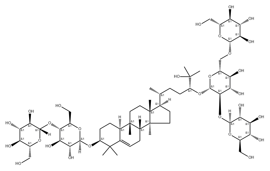 11-去氧-异罗汉果苷V结构式