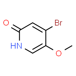 4-溴-5-甲氧基吡啶-2(1H)-酮结构式