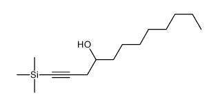 1-trimethylsilyldodec-1-yn-4-ol结构式