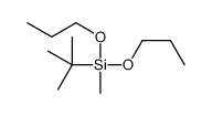 tert-butyl-methyl-dipropoxysilane Structure