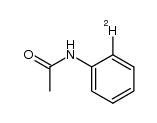 N-Ac-2-deuterioaniline Structure