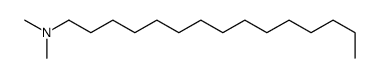 N,N-dimethylpentadecylamine结构式