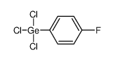 trichloro-(4-fluorophenyl)germane结构式
