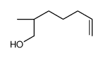 (2S)-2-methylhept-6-en-1-ol Structure