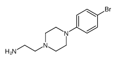 2-[4-(4-溴苯基)-哌嗪-1-基]-乙胺结构式