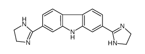 2,7-bis(4,5-dihydro-1H-imidazol-2-yl)-9H-carbazole Structure