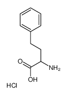 l-homophenylalanine hydrochloride salt structure